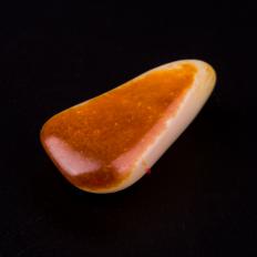 【琢藝軒】新疆和田玉紅皮白玉籽玉 原石 19克