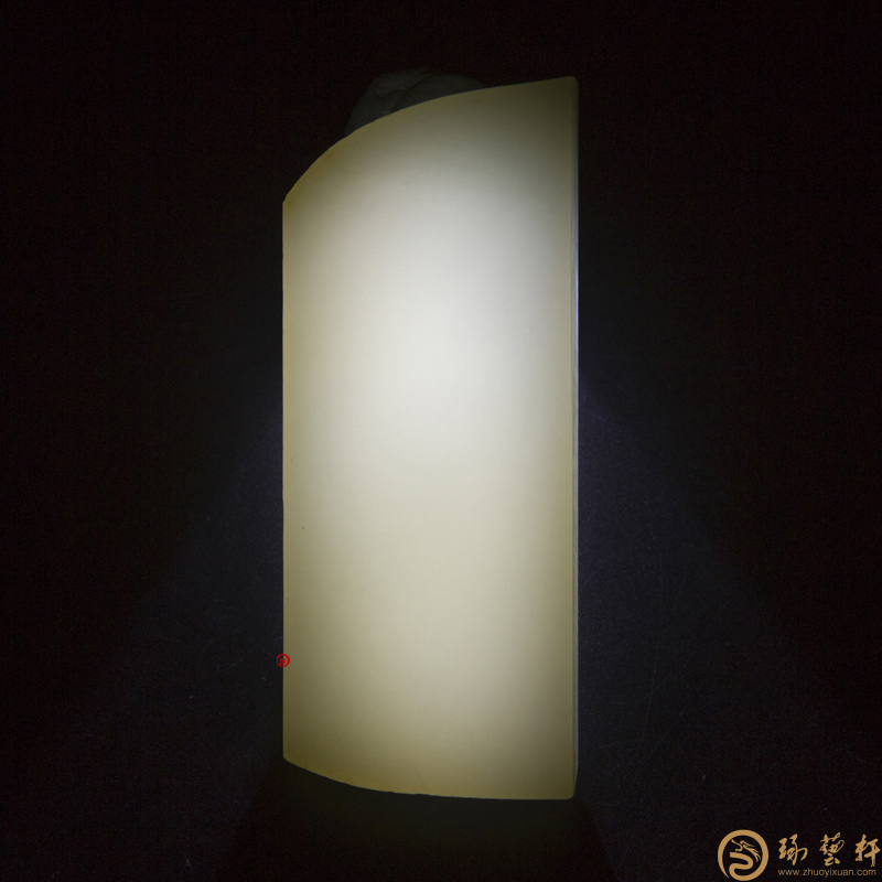 【琢藝軒】新疆和田玉白皮白玉籽玉 原料 80.9克