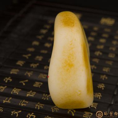 【琢艺轩】新疆和田黄皮一级白玉籽玉 原石 537.5克
