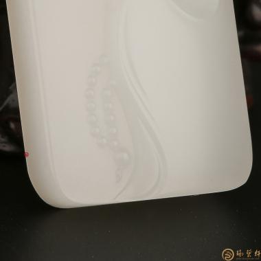 【琢藝軒】新疆和田白玉籽玉掛件 彌勒佛 27克